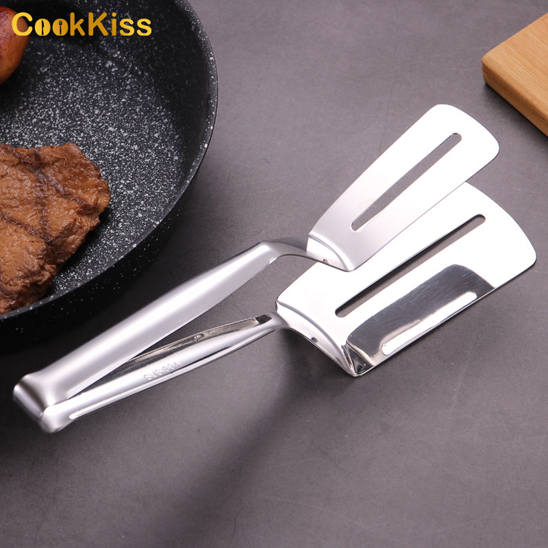 Stainless Steel Bread Cake Beaf  Steak Tools Clamp Pliers Barbecue Tongs Party Kitchen Gadgets BBQ Grill Clip Kitchen Tools