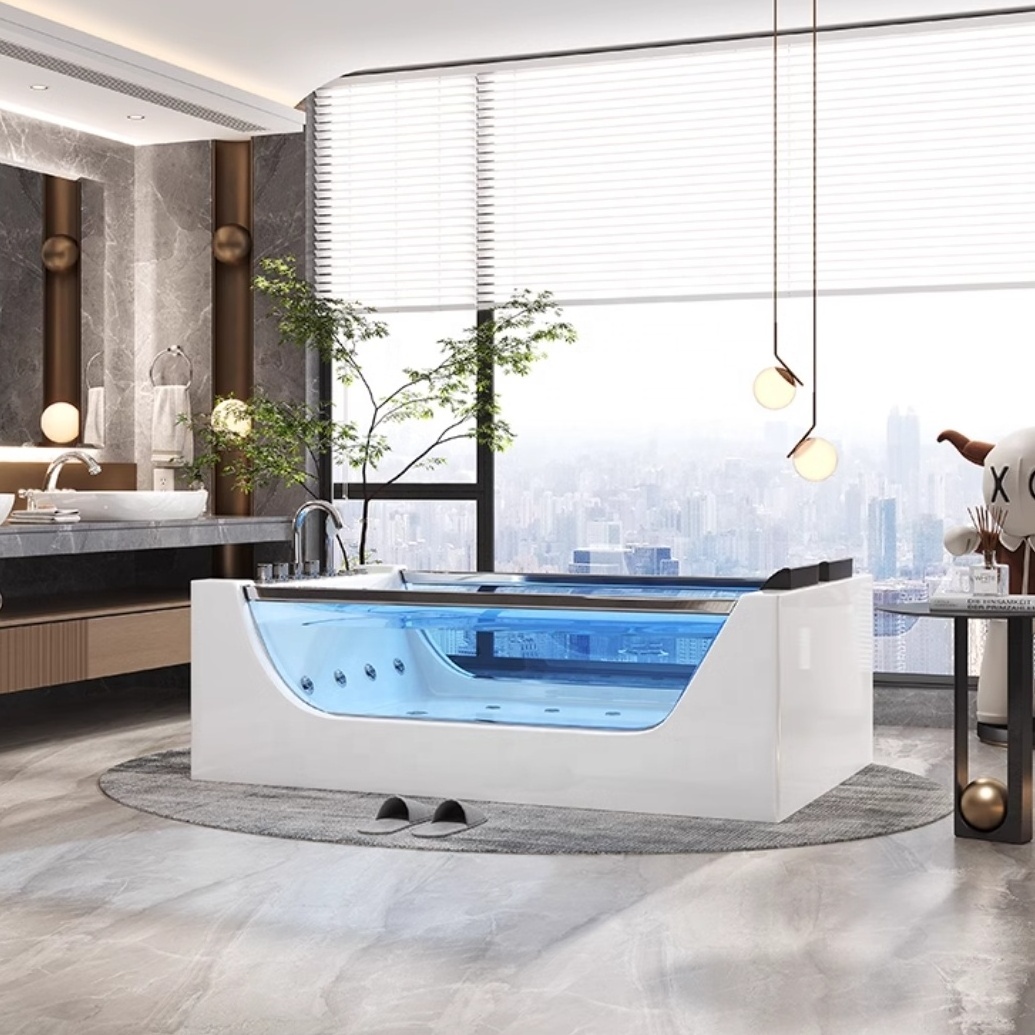 Bathtub jetted whirlpools bathtubs two person acrylic massage bubble jets bathtub with jet whirlpool