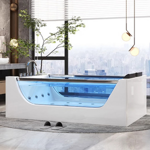 Bathtub jetted whirlpools bathtubs two person acrylic massage bubble jets bathtub with jet whirlpool