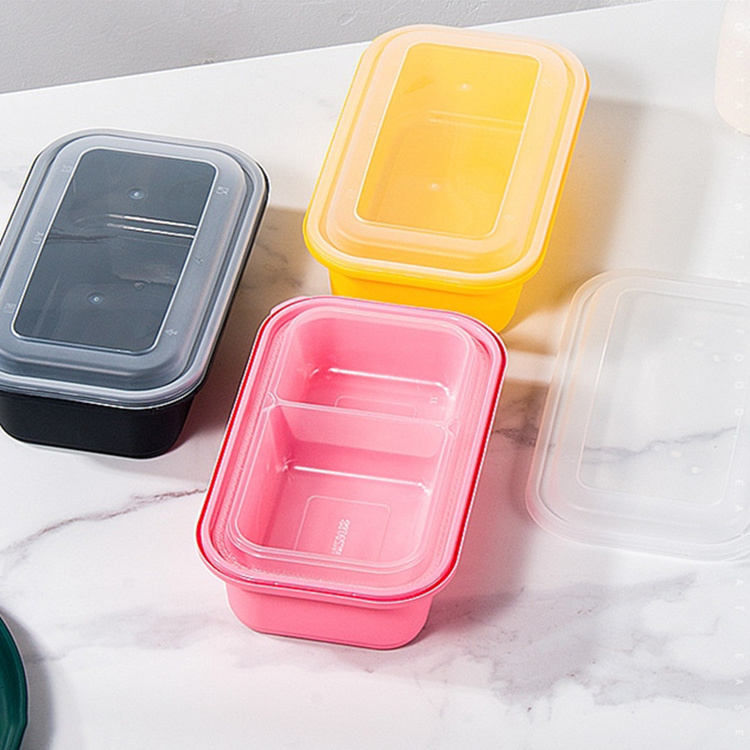 Cheap Wholesale Custom BPA Free Food Container Disposable Plastic Microwavable Container With Lid