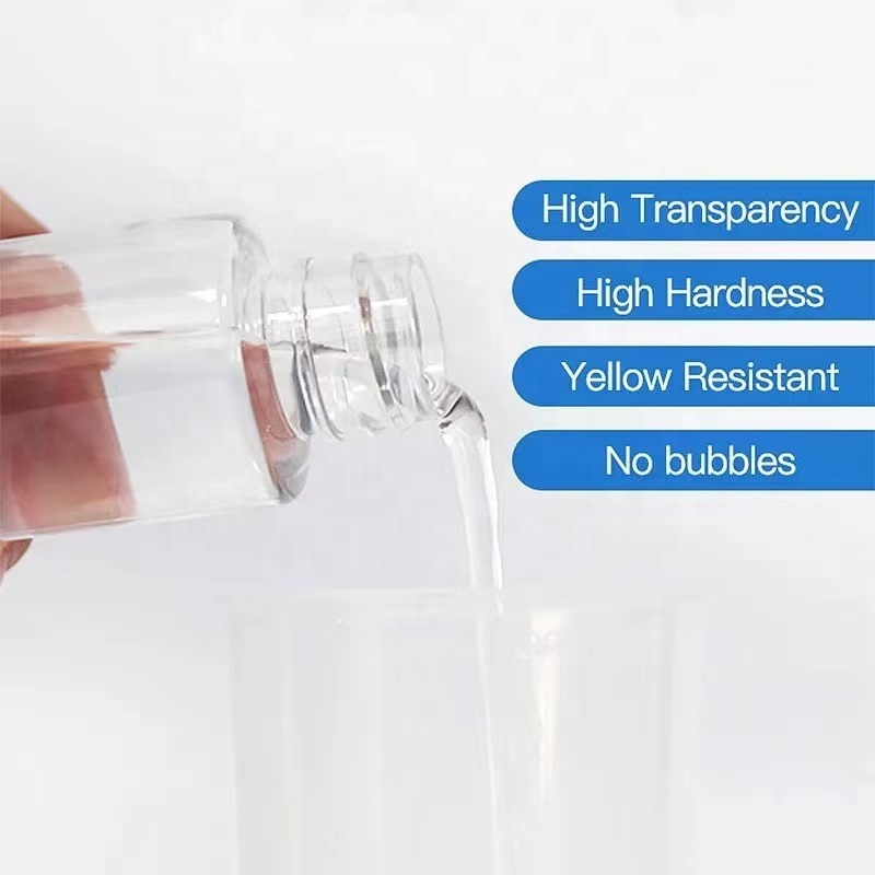 High quality transparent liquid epoxy resin ab glue for arts and crafts