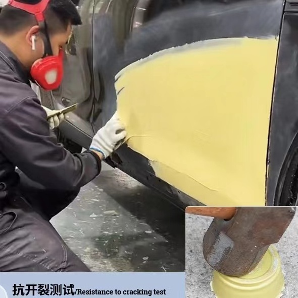 OEM Multipurpose Fiberglass Plastic Repair Filler Poly Putty For Car Body