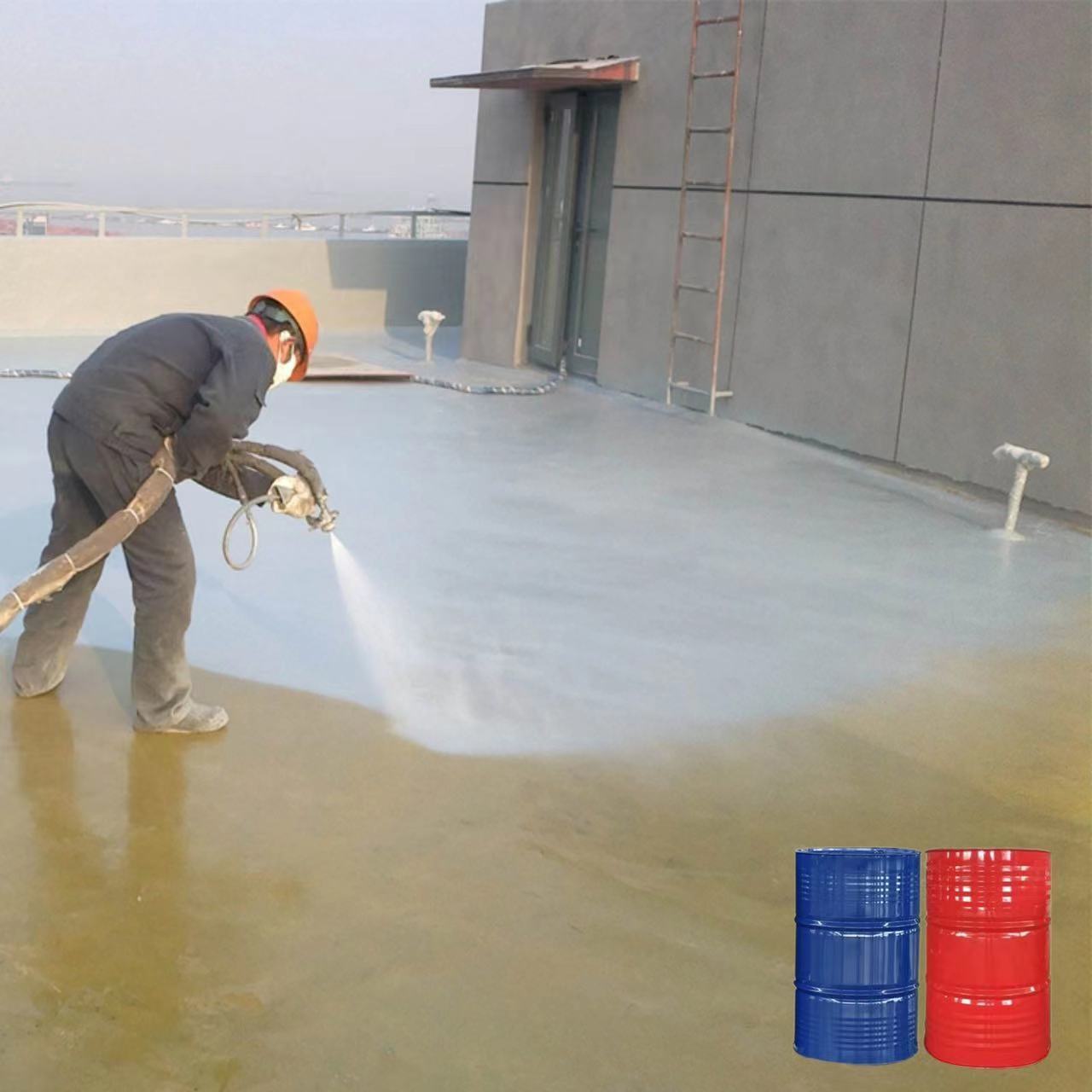 Manufacturer Waterproof Paint Spray Polyurea Coating for Swimming Pool Roof