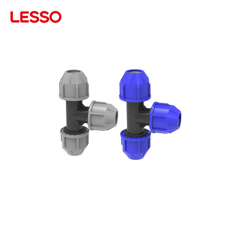 LESSO municipal water supply water treatment systems male adapters- compression fittings pp water pipe tube  fitting