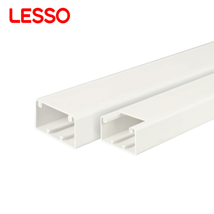 LESSO Good compressure resistance and good fire resistance PVC conduit trunking pipe