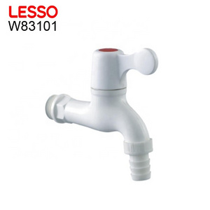 LESSO W83101 washing machine water tap plastic faucet tap single handle bathroom faucet