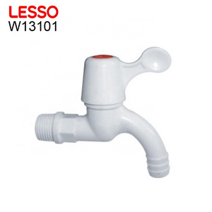 LESSO W13101 China hot sell classic long body plastic faucet tap single handle kitchen faucet