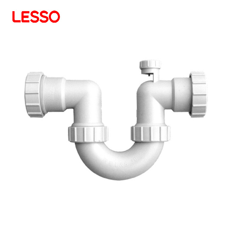 LESSO PVC-U Drainage Pipe Fittings plastic floor sanitary U Trap