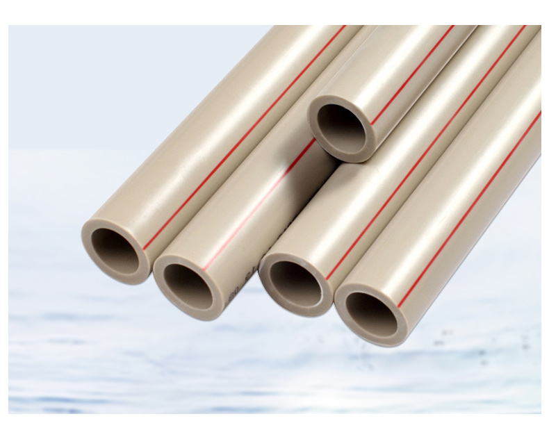 Lesso Good Quality Industrial Liquids Transportation Linear Expansion Coefficient Low Straight Coil Grey White 3 Inch Ppr Pipe