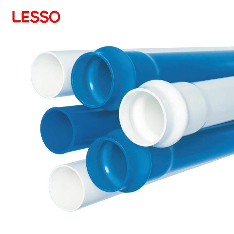 LESSO ASTM PVC Schedule 40 Pipes SCH 40 pipe cheap 300mm 4 inch pvc water pipe for water supply