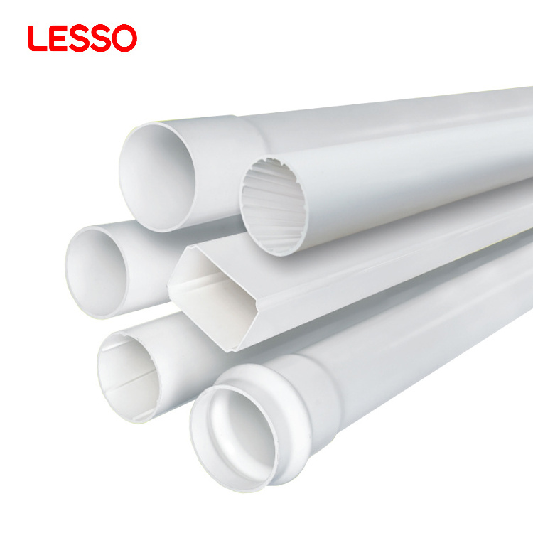 LESSO Corrosion Resistant Long Service Time BS standard PVC Drainage Pipe PVC waste pipe