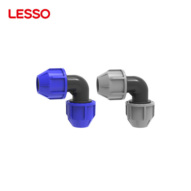 LESSO high quality eco-friendly water treatment systems coupling pp quick compression italy pipe fittings