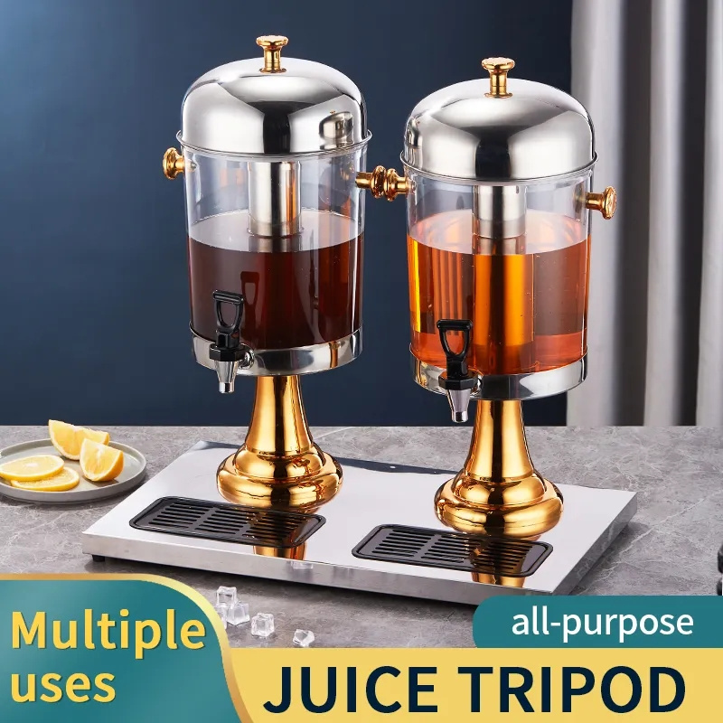 Hotel Restaurant Buffet Luxury Beverage Dispenser 8L 16L 24L Stainless Steel Commercial Water Cold Drink Juice Dispenser