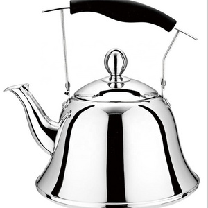 Factory wholesale best selling  stainless steel  whistling water kettle with unique handle