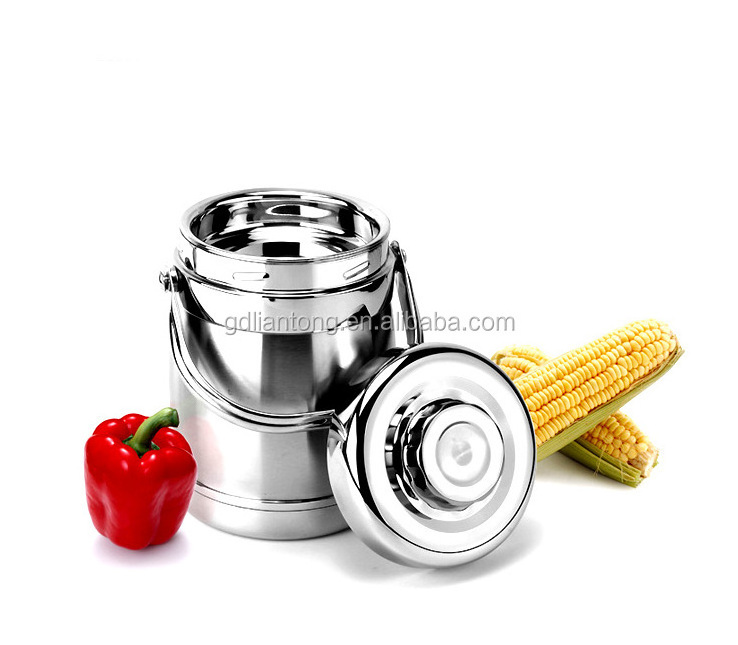 Stainless steel thermos food carrier storage container for take away