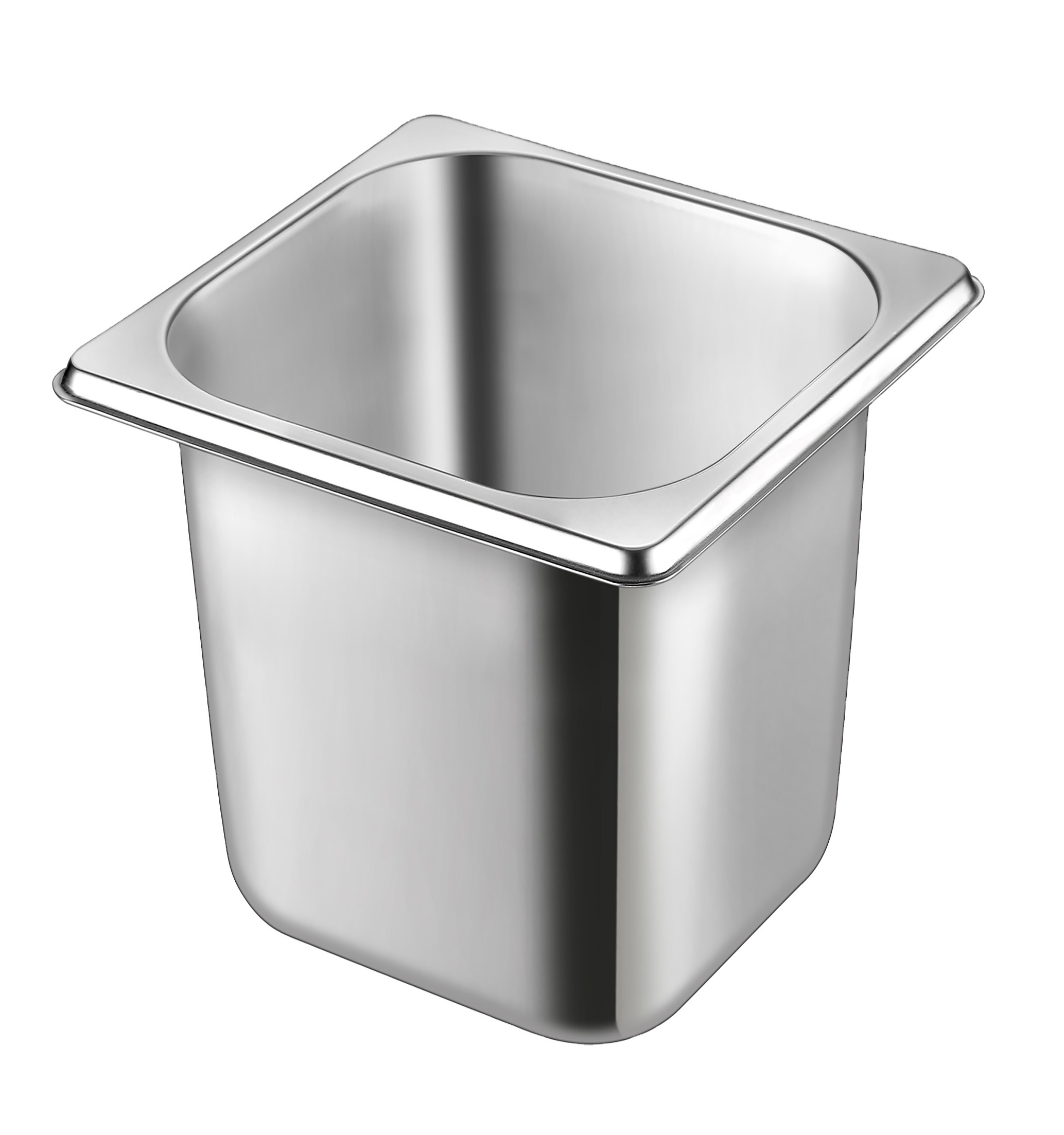 Factory wholesale   stainless steel   American  gn pan ice cream pan container with lid cover