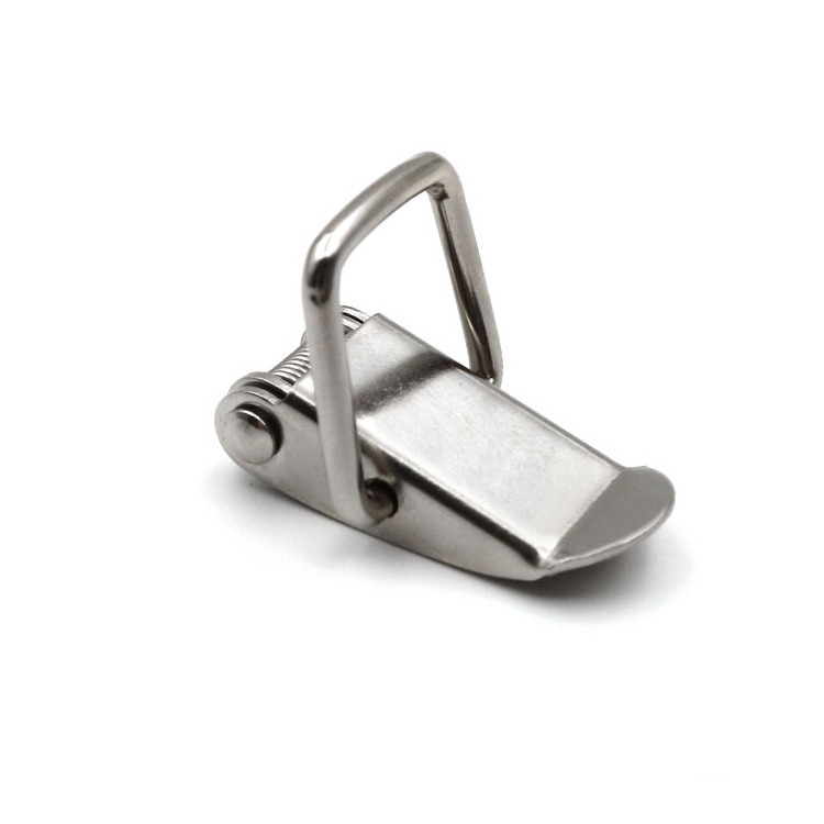 Factory directly  stainless steel  suitcase buckle spring loaded latch hasp toggle latch  for container