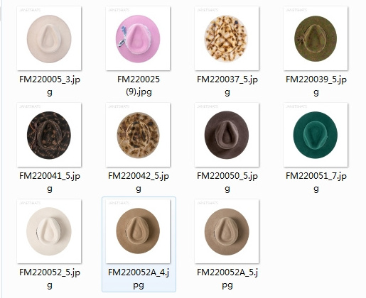 Linglong Custom 100% Australian Wool Felt Hat Body Stiff Wide Hat Wholesale Fedora Hard Brim Hats For Women