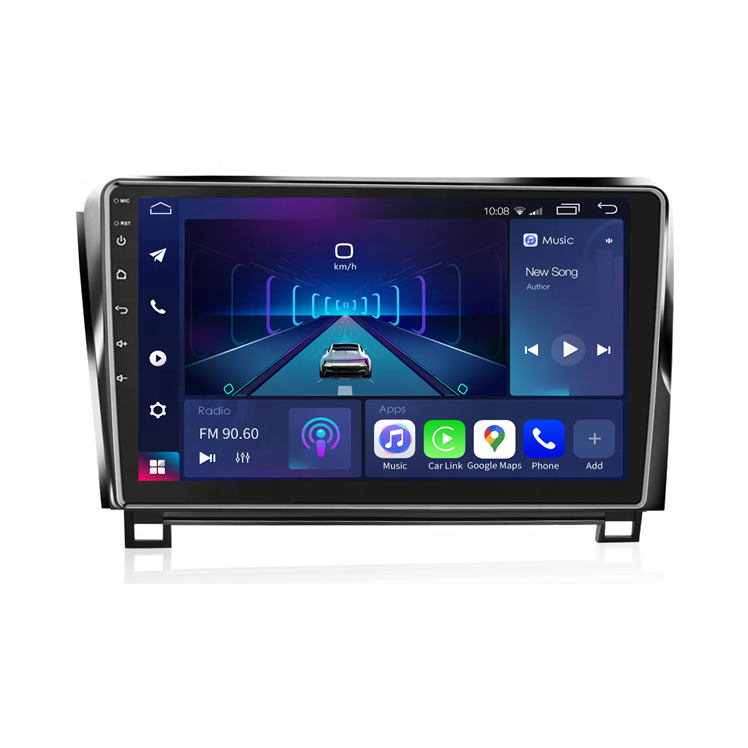 128 rom GPS navigation OBD2 10 inch car android player for Toyota Tundra 2007-2013 Sequoia 2008-2019 with EQ adjustment