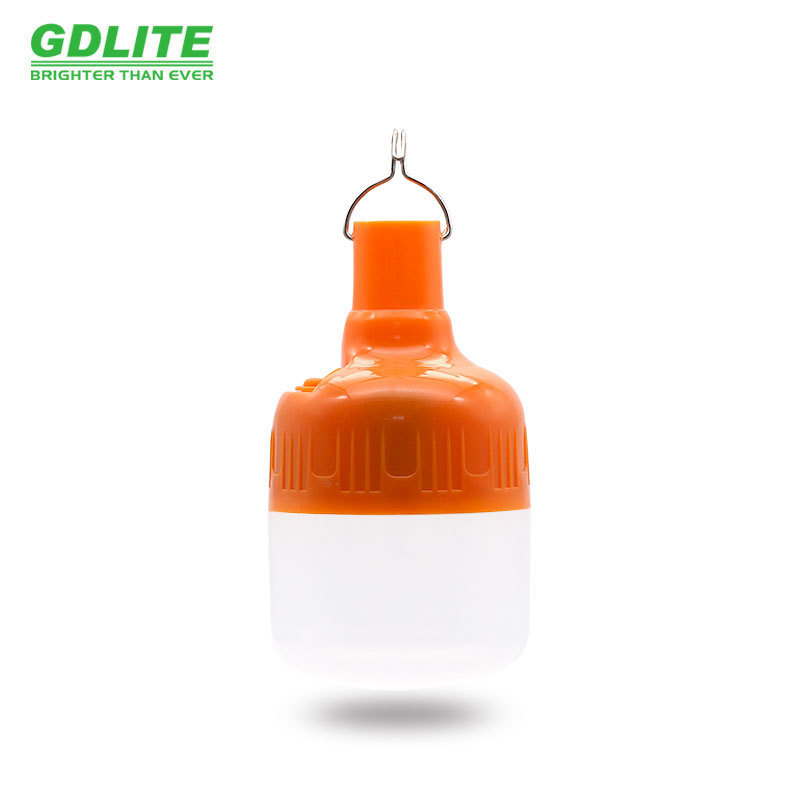 wholesale energy saving solar power emergency led lamp rechargeable bulb for home usb rechargeable lamp