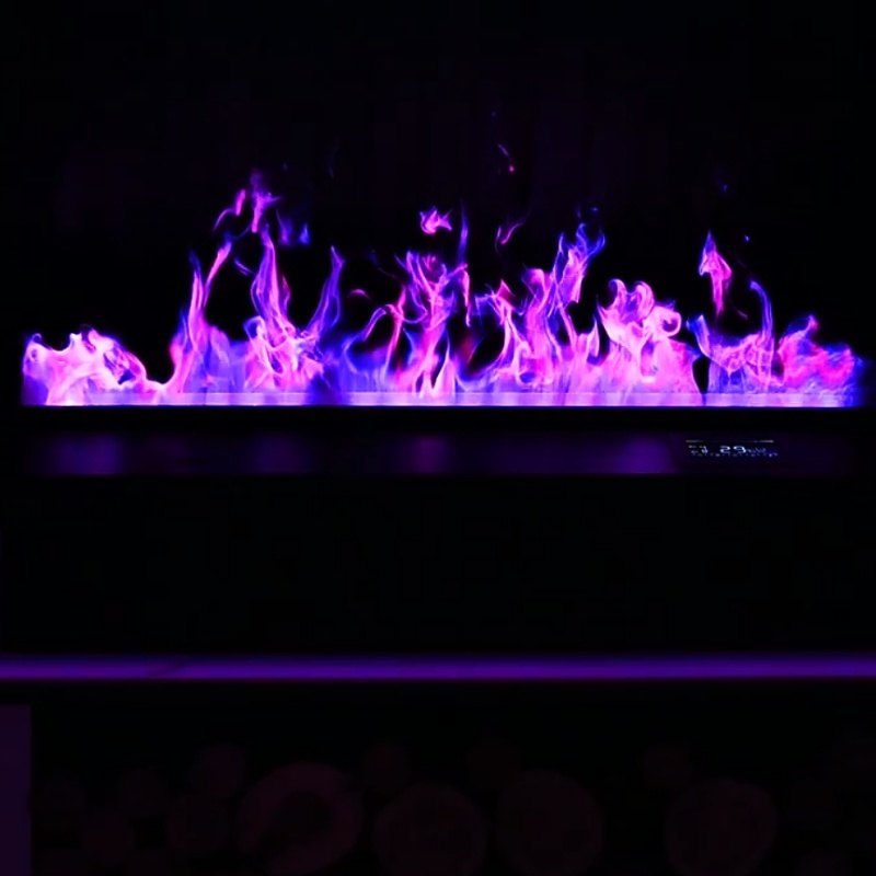 Support customization 700/800/1000mm fake flame water vapor fireplace electric 3d steam Led Atomizing Vapor Electric Fireplace