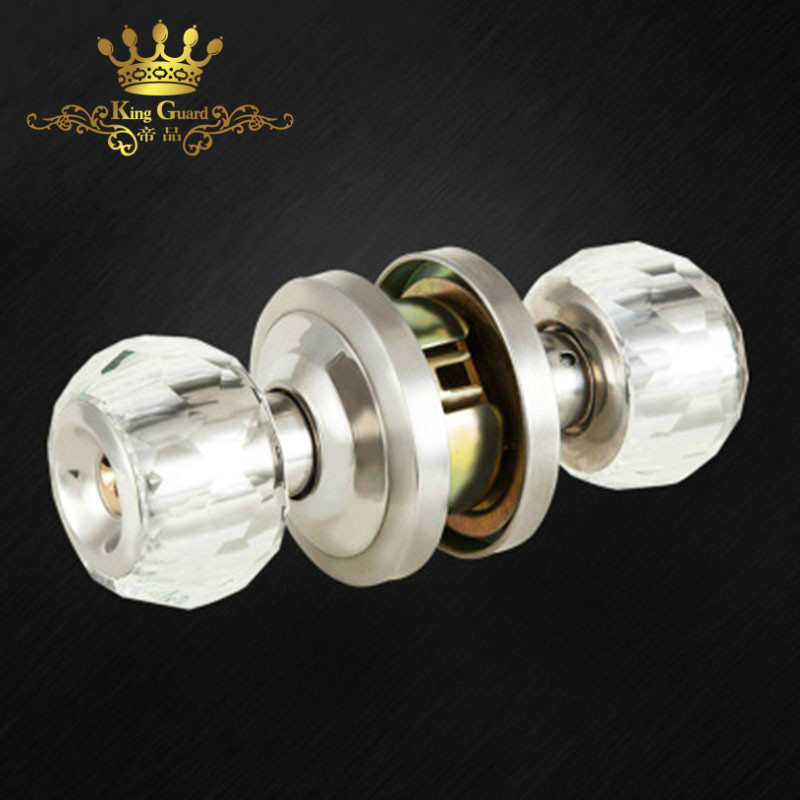 Residential Stainless steel double Entrance cylindrical tubular deadbolt door Knob lock handle set