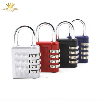 Heavy duty 4-digit code lock gym cabinet padlock Gate warehouse dormitory door padlock password pad lock