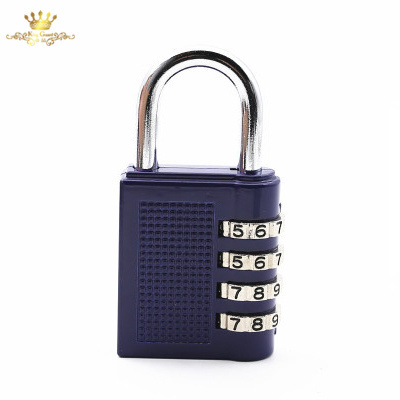 Heavy duty 4-digit code lock gym cabinet padlock Gate warehouse dormitory door padlock password pad lock