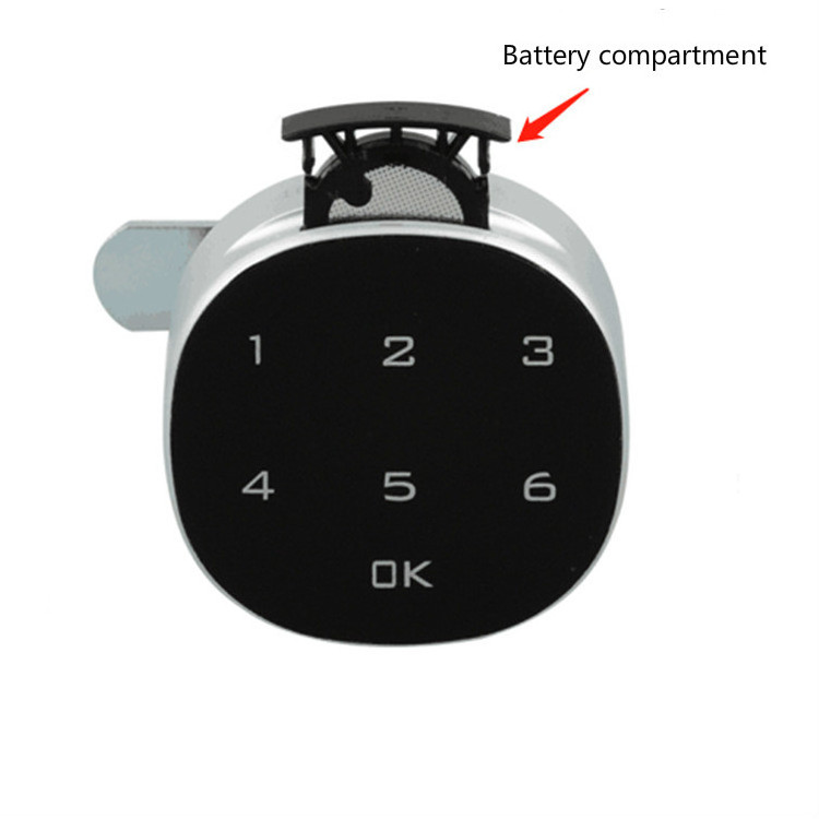 6 digits Push Buttons Combination Lock Electronic Code Lock For Locker Electronic smart password cabinet door lock