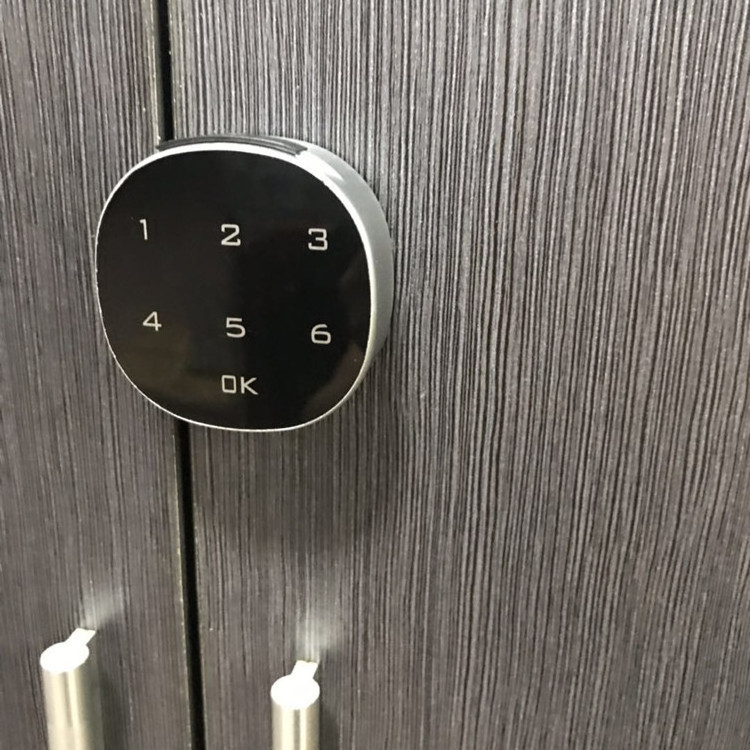 6 digits Push Buttons Combination Lock Electronic Code Lock For Locker Electronic smart password cabinet door lock