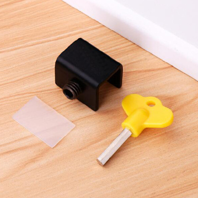 Punch free shift window lock anti-theft stopper safety protection lock child protection door and window anti theft lock