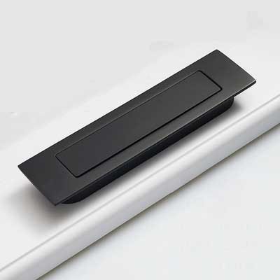 Invisible dust proof cabinet handle hidden drawer handle sliding door lock