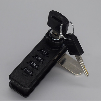 New file cabinet drawer smart box key cam lock rotating 180 degrees horizontal 4 digit code lock