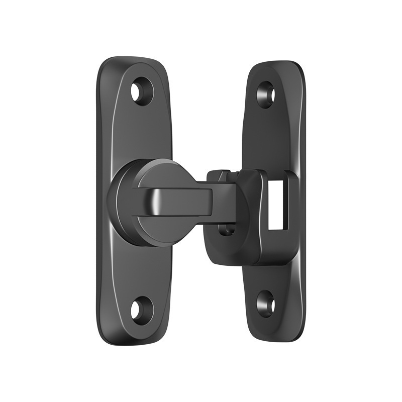 Aluminum alloy security sliding door window latch Nail-free installation portable child protection barn  door lock