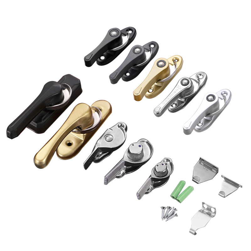 high quality safety  aluminum sliding window accessories  crescent lock security lock  latch wholesale