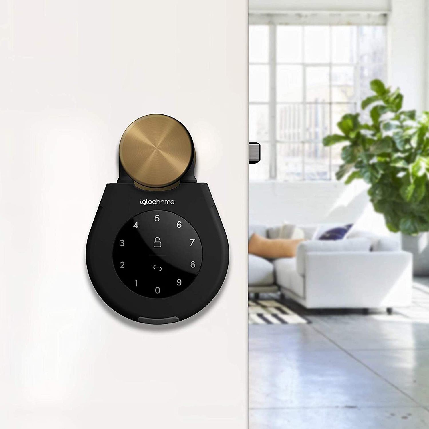 Smart Lock Box Electronic Keybox for Safe Key Storage Hide your Keys while Controlling Access Remotely