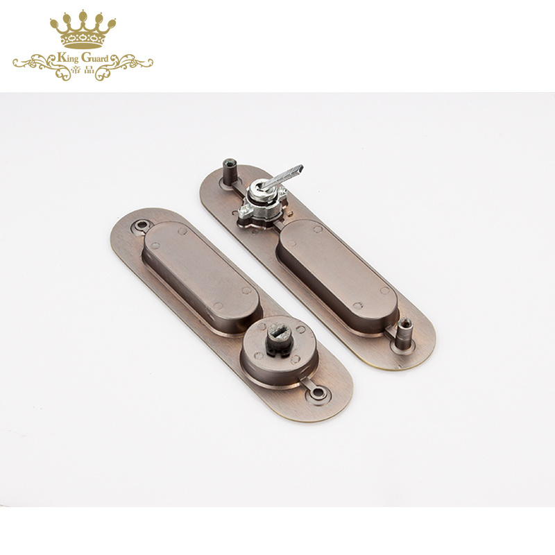 China manufacture high quality heavy duty wardrobe sliding door lock household bedroom door lock