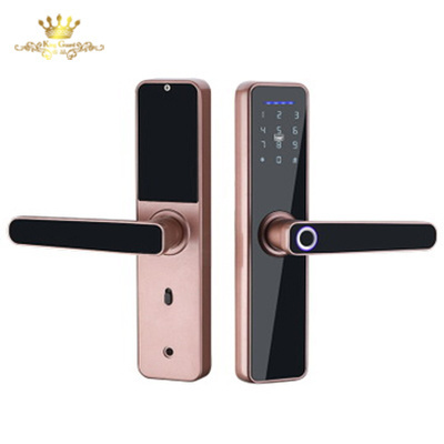 nfc Fingerprint wi-fi  smart lock indoor hotel  wooden door office home  dormitory  tuya electronic password anti-theft lock