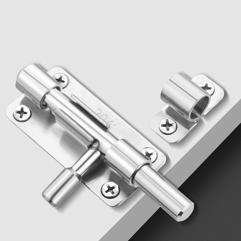 Hot sell Stainless Steel Gate hasp  Keyless Sliding Security Latch Lock Entry Door Lock tower bolt