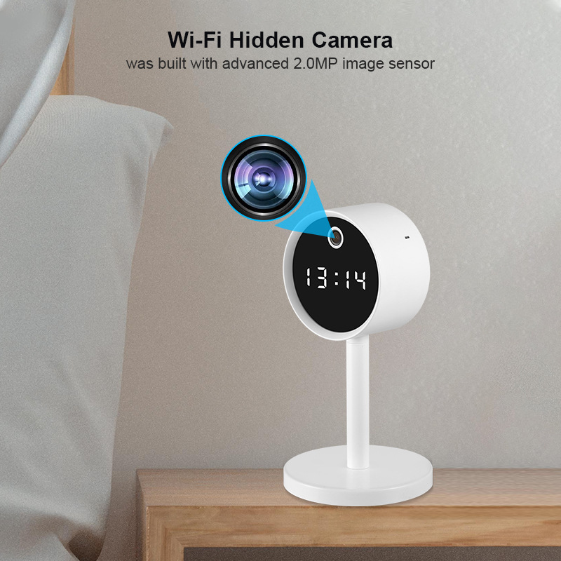 Smart surveillance camera plug-free home indoor HD wifi monitor intercom remote surveillance camera