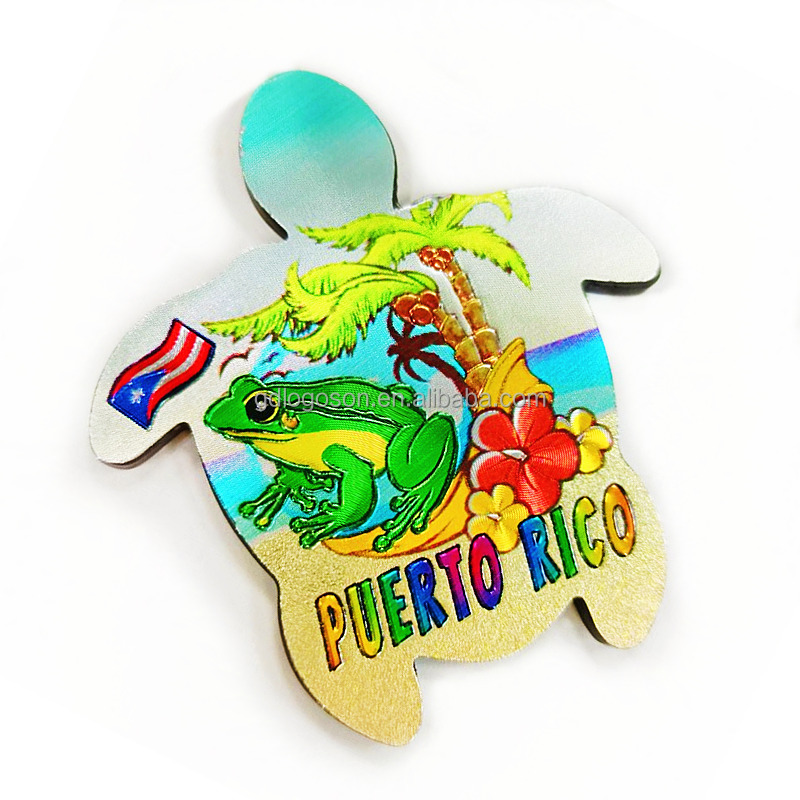 Wholesale Puerto Rico Travel Fridge Magnet, Keychain, Mirror, Bottle Opener, Nail Clipper Souvenirs Puerto Rico