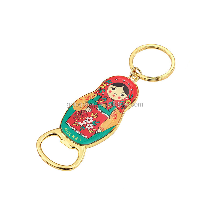 Matryoshka Dangles Keyring Custom Russian Moscow Dolls Split Nesting Matrioska Doll Dangle Keychain