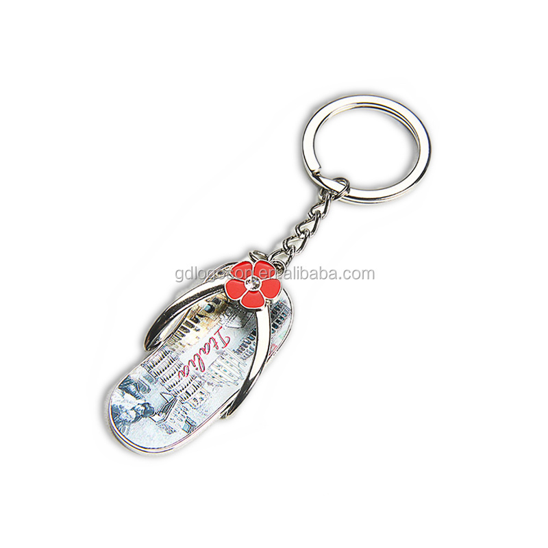 Custom Fiji Island Orchid Dolphin Pendant Beach Souvenirs Key Chains Fiji Keychains