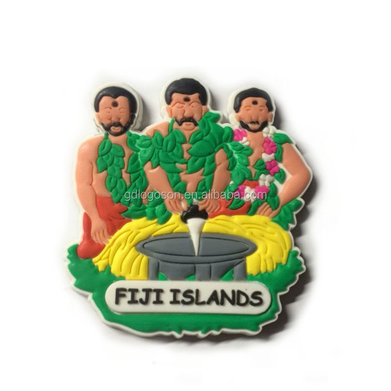 2018 Fiji Suva Islands Fiji Holiday Rubber Magnet PVC Fridge Magnets