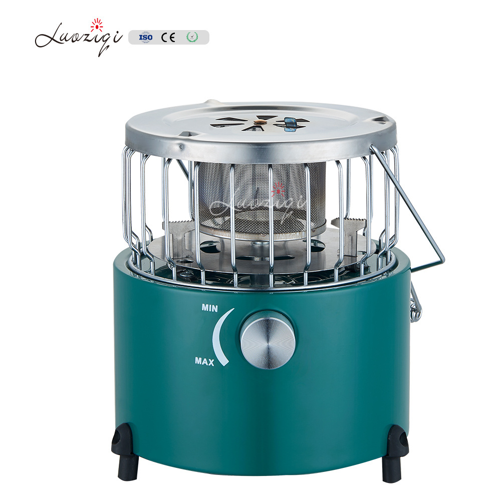 Hot selling easily cleaned gas radiant heater for camping piezo ignition stainless steel gas outdoor heater