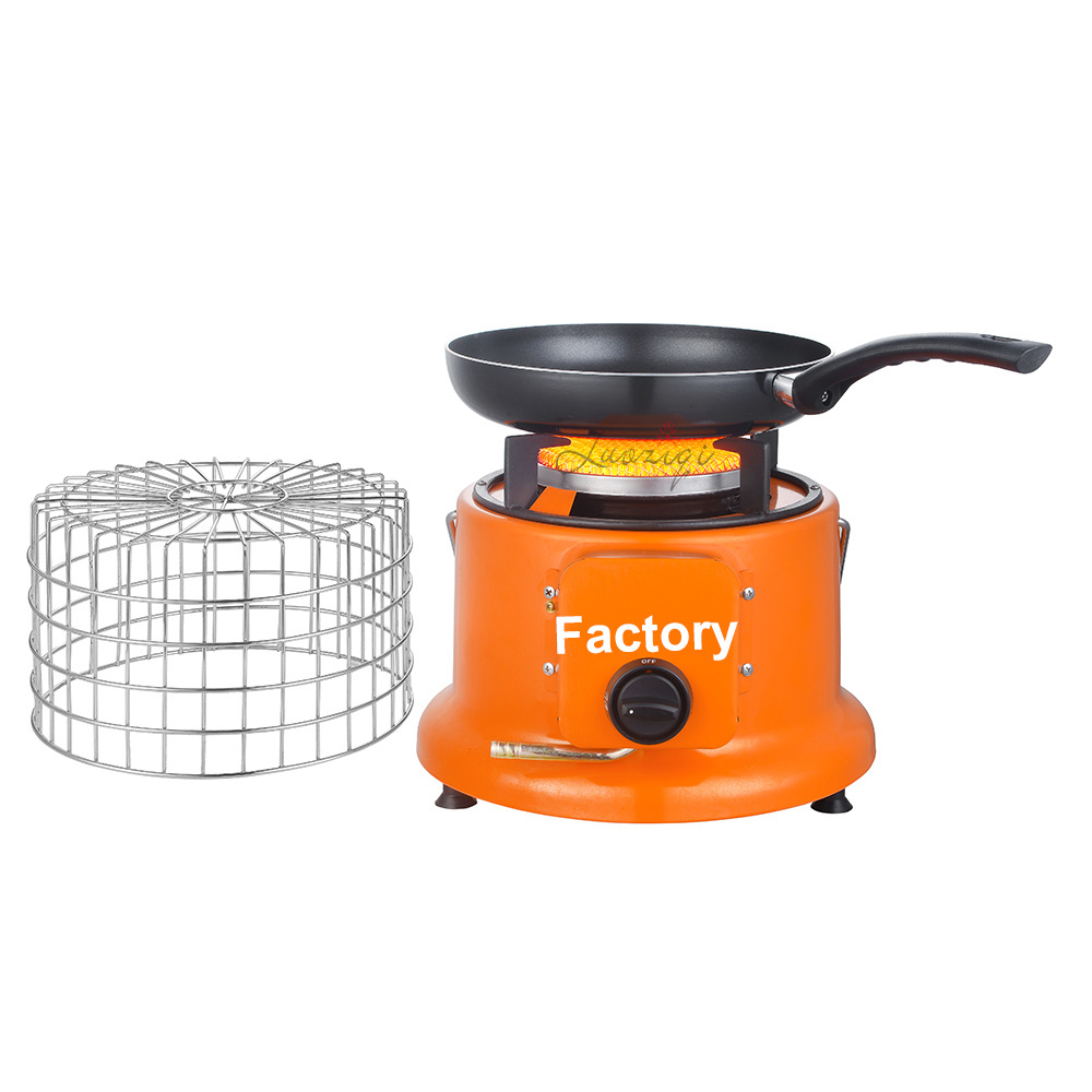 Factory butane gas room heaters With ODS mini gas heater and cooker Indoor Infrared gas propane heater