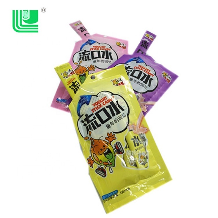 New Product Fruity Flavors Sour Milk Candy Soft Halal Milk Candy