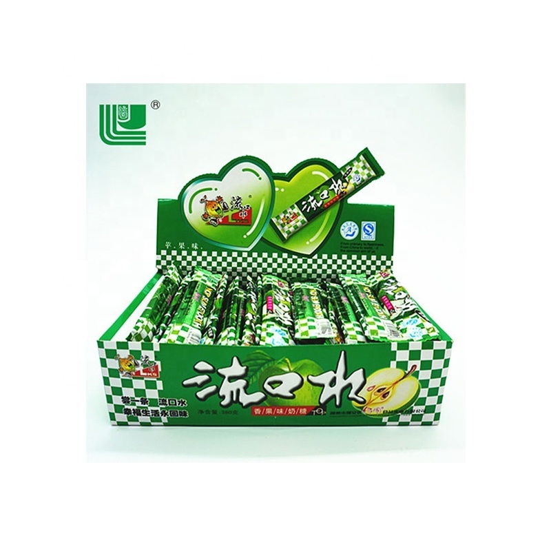 Wholesale fruit flavors candies candy milk for children