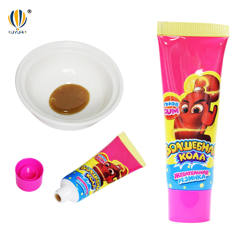 Hot products China bubble gum strawberry chewy candy