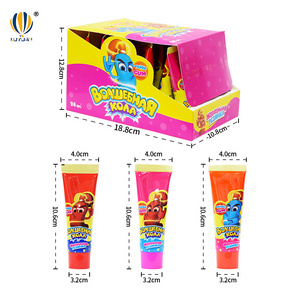 Hot products China bubble gum strawberry chewy candy